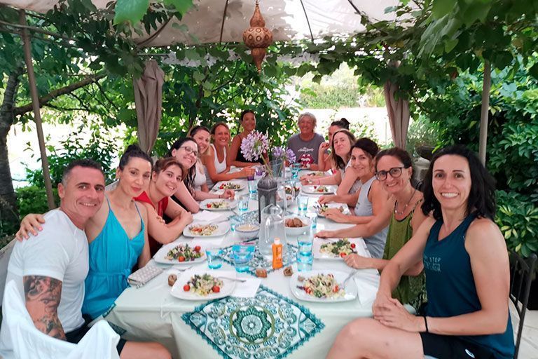 Comida deliciosa Retiro Yoga Ibiza Inspira Yoga
