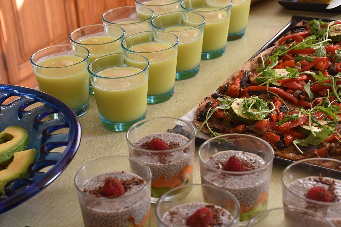 comida retiro yoga agosto navarra 2026